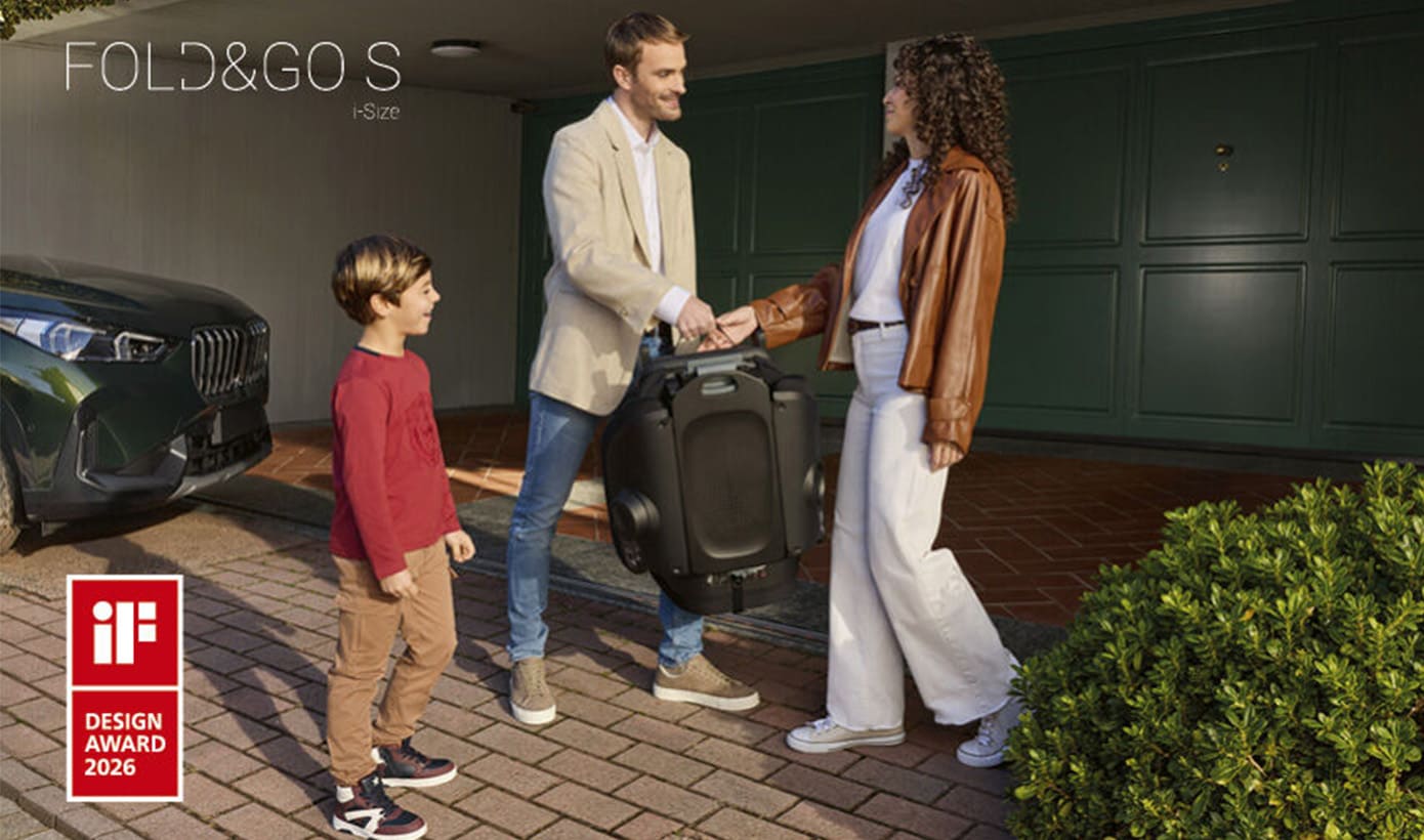 Fold&Go S i-Size : Lauréat du prix iF Design Award 2026